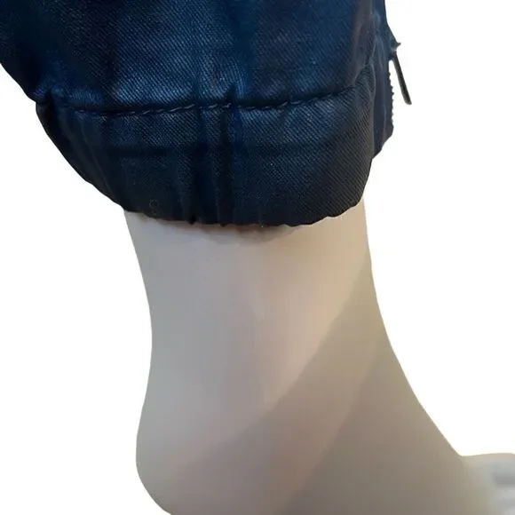 AG Adriano Coated Black Tapered Jogger Pants M - Picture 9 of 15